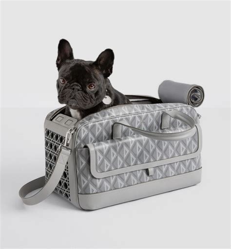 dior cat bag|Dior Hit The Road Pet Carrier Bag Dior Gray CD Diamond .